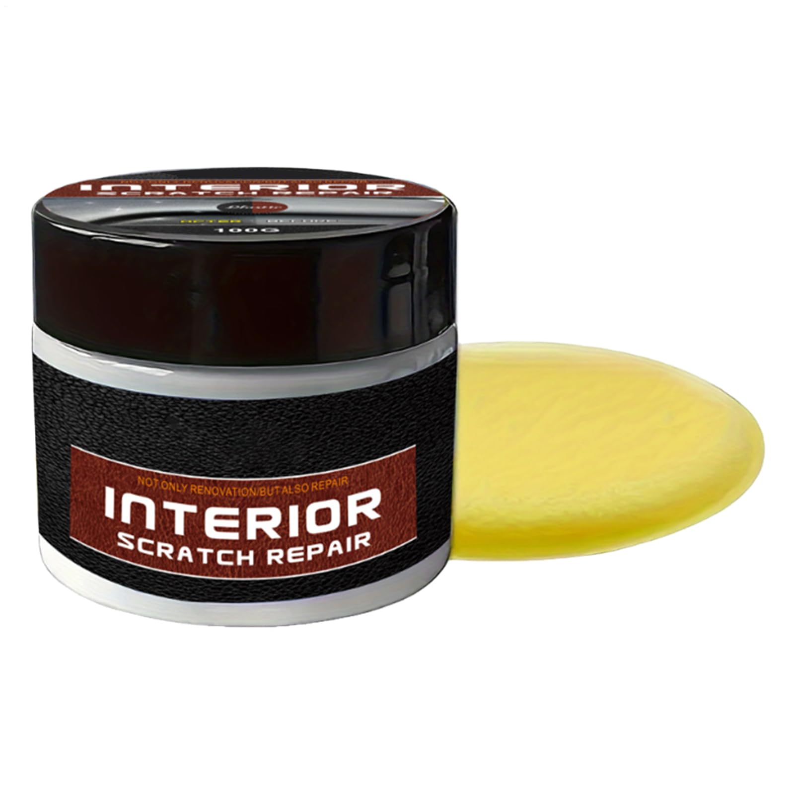 Generisch Auto Interior Scratch Repair 100g Tragbares Kratzer Reparaturwachs Schwarz Auto-Armaturenbrett-Restaurator Kratzer-Reparatur-Set Auto Leistungsstarke Reparaturpaste Generisch Auto Interior Scratch Repair 100g Tragbares Kratzer Reparaturwachs Schwarz Auto-Armaturenbrett-Restaurator Kratzer-Reparatur-Set Auto Leistungsstarke Reparaturpaste von Generisch