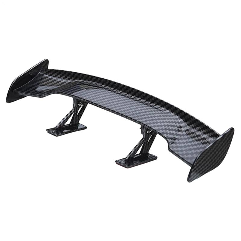 Generisch Auto-Mini-Spoiler | Autospoiler zur Dekoration |Mini Spoiler Auto Heck Dekoration Spoiler Flügel Kohlefaser Punch- Heck von Generisch