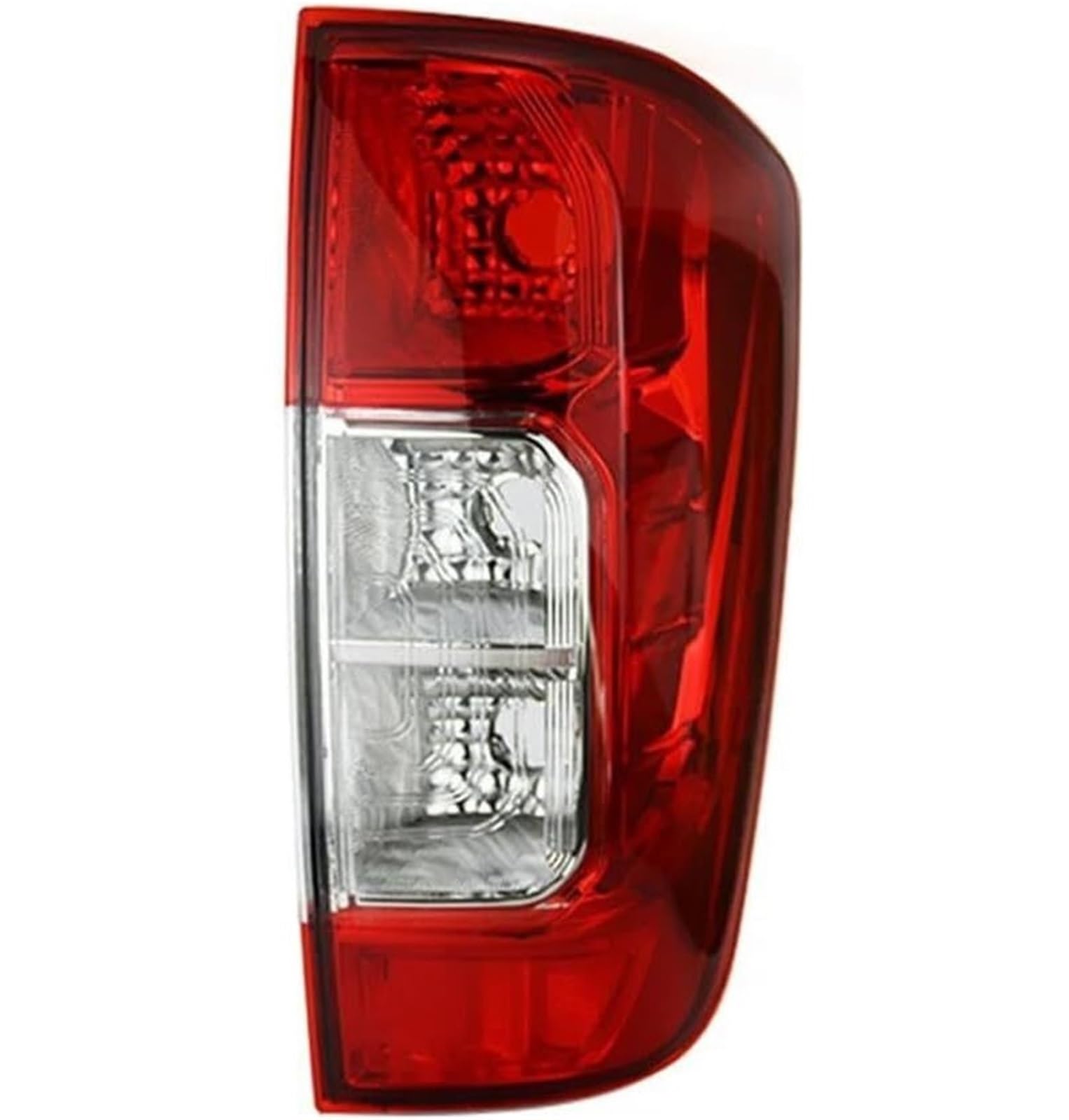 Generisch Auto-Rücklicht-Anhänger-Lichter Für Nissan Für Navara NP300 D23 2015-2019 1 Stück Auto Rot Rücklicht LHD Rücklicht Montage KEINE Glühbirnen und Kabel(1Pc White Right) von Generisch
