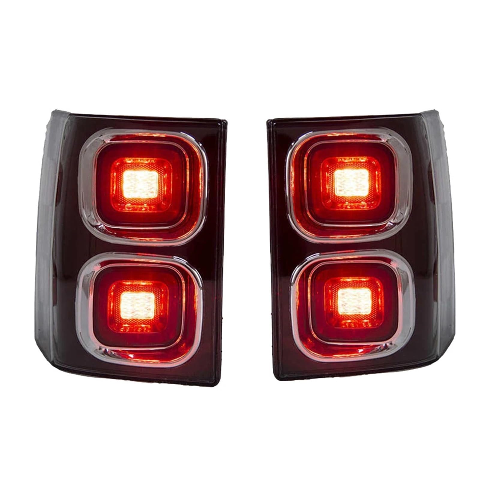 Generisch Auto-Rücklicht Facelift-Upgrade Rückleuchten für RangeVogue L322 2002–2012, Auto-Rücklicht, Bremsleuchte, Autozubehör(For 2002-2009 User) von Generisch