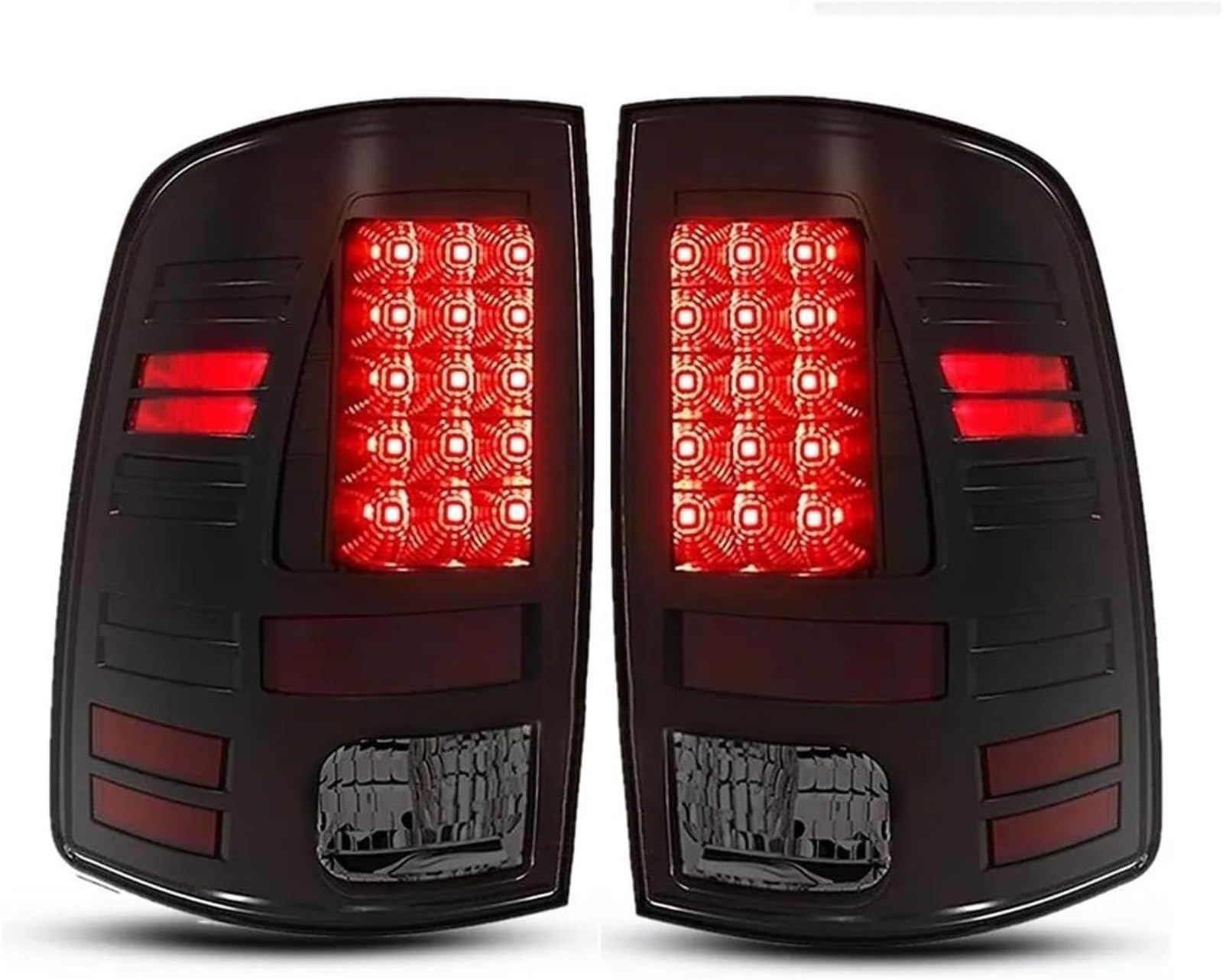 Generisch Auto-Rücklicht Für Dodge für Ram 1500 2500 3500 2009-2018 Hinterradbremse für Rücklichter Rücklicht(1) von Generisch