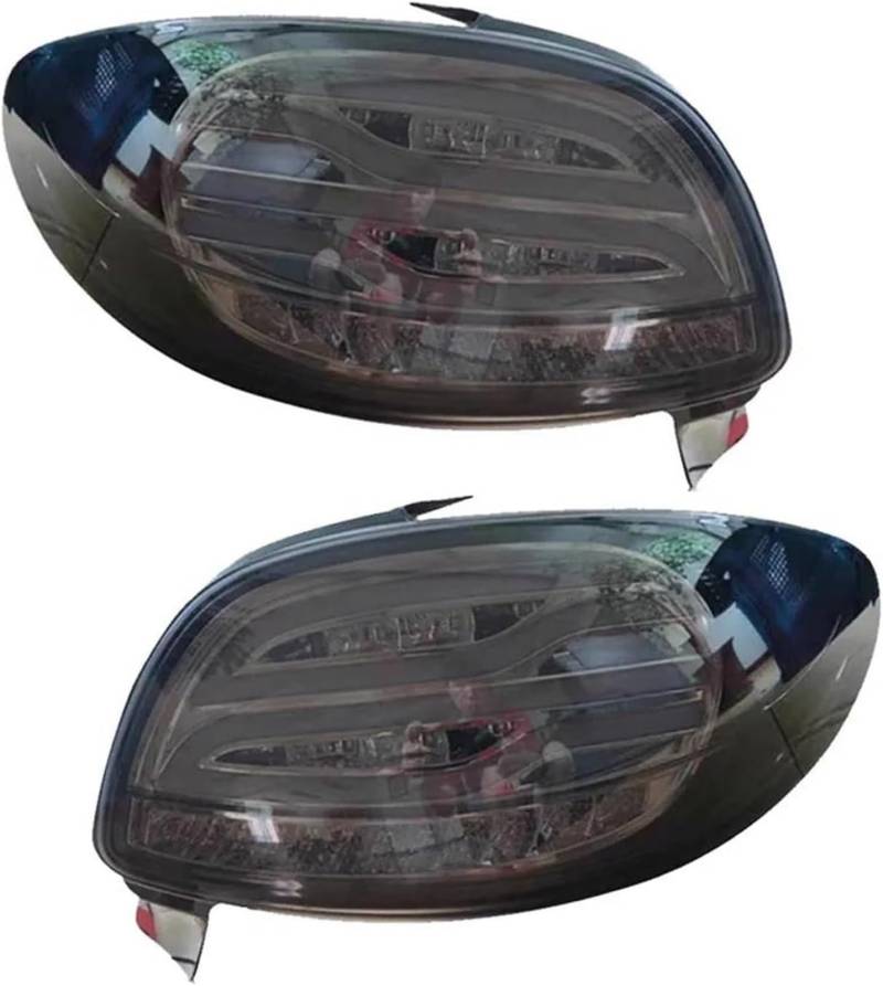 Generisch Auto-Rücklicht Für Peugeot 206 206CC 2004-2008 Hinten Schwanz Lampe Drehen für signal Bremse Stop Stoßstange(1) von Generisch