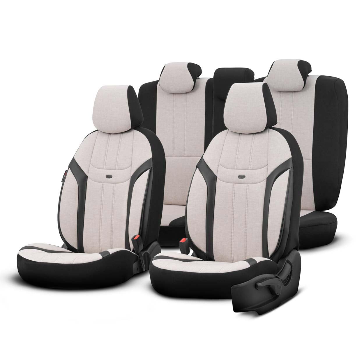 Generisch Auto Sitzbezug Sitschoner Schonbezug Universal Komfortabel Schwarz Beige XAPLOT86753 Generisch Auto Sitzbezug Sitschoner Schonbezug Universal Komfortabel Schwarz Beige XAPLOT86753 von Generisch