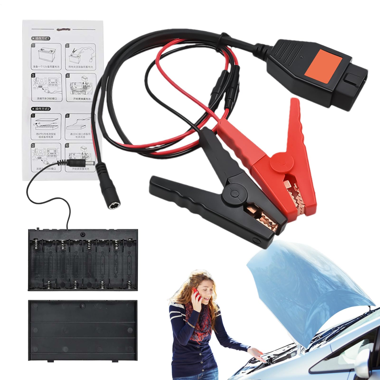 Generisch Auto Speicherspar für Batteriewechsel, Batteriespeicher Saver - Schutz effizienter Batteriesparer - Fahrzeugelektronik für Radio, Zündcomputer, Startdop, Männer, Frauen, Generisch Auto Speicherspar für Batteriewechsel, Batteriespeicher Saver - Schutz effizienter Batteriesparer - Fahrzeugelektronik für Radio, Zündcomputer, Startdop, Männer, Frauen, von Generisch