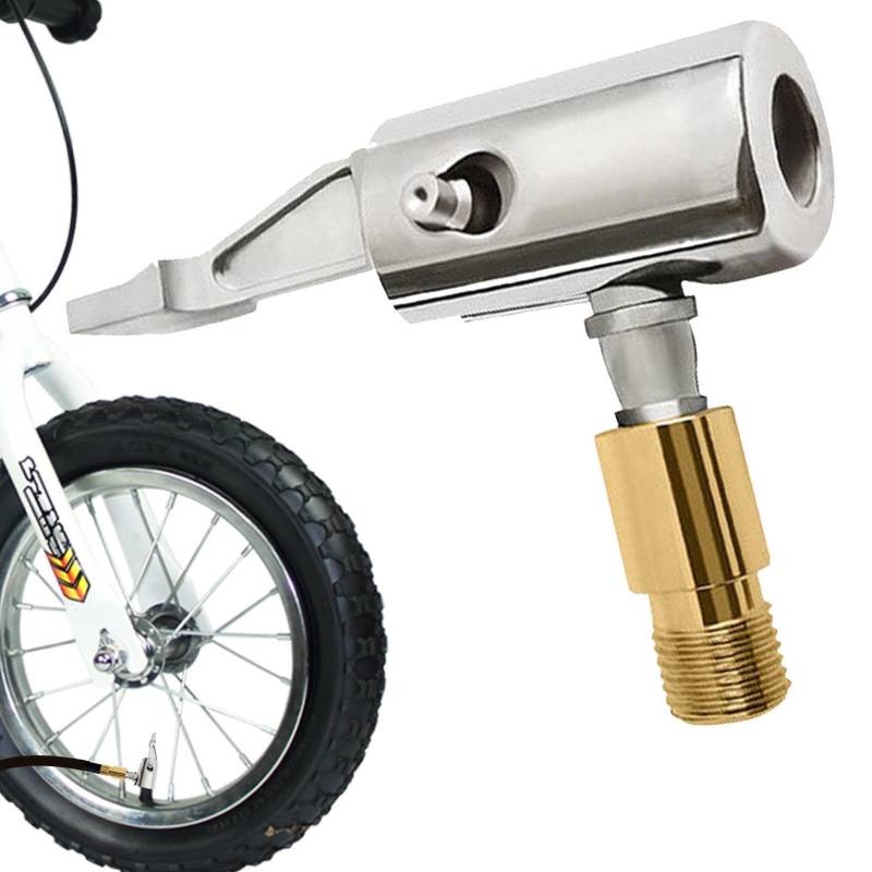 Generisch Autoreifen-Ventiladapter, Reifen-Luftspannfutter -Reifen-Schnellverschluss-Radventil,Reifen Quick Lock Connect Radventil Tragbarer Reifenfüller Reifenfutterdüse von Generisch