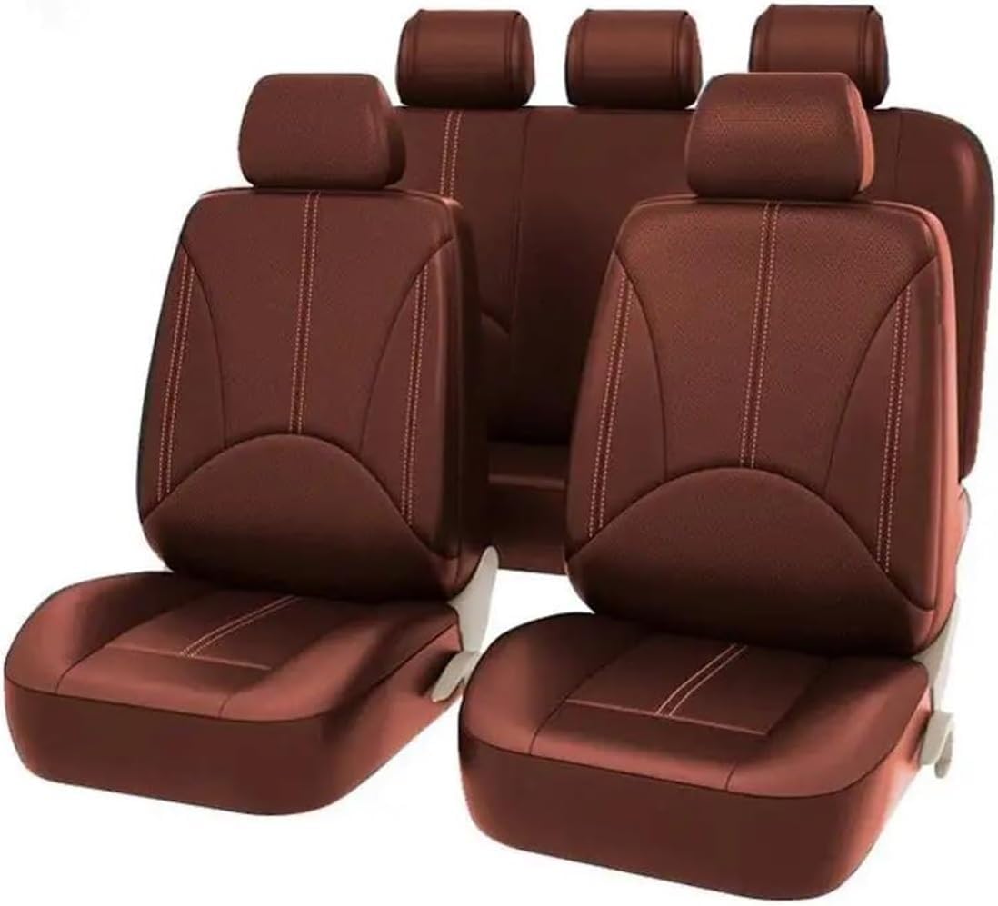 Generisch Autositzkissen Auto für Sitzbezug-Sets Zubehör Styling für Sitzbezug für VW für Passat B5 für Polo für Golf für Tiguan für Jetta für Touran Sitzbezüge für Nissan Qashqai(6) von Generisch