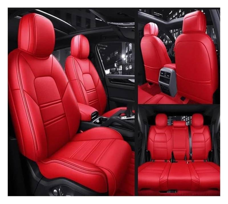 Generisch Autositzkissen Autositzbezug-Set, Innenausstattung, Autositzbezüge für VW, Cc, für Polo, für Golf 6, für Passat, für Tiguan, Käfer Sitzbezüge für Nissan Qashqai(6) von Generisch