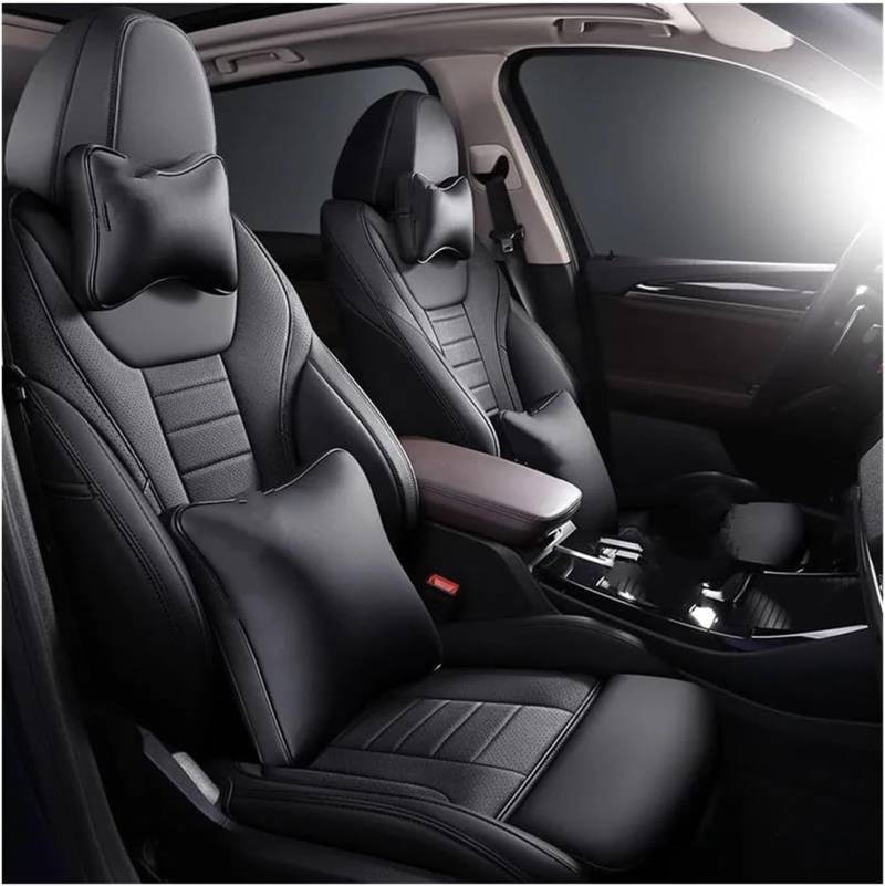 Generisch Autositzkissen Autositzbezug-Sets Autositzbezüge Komplettset Innenausstattung Teile Produkte Zubehör für Custom für BMW X3 G01 F97 E83 F25 IX3 Sitzbezüge für Nissan Qashqai(3) von Generisch