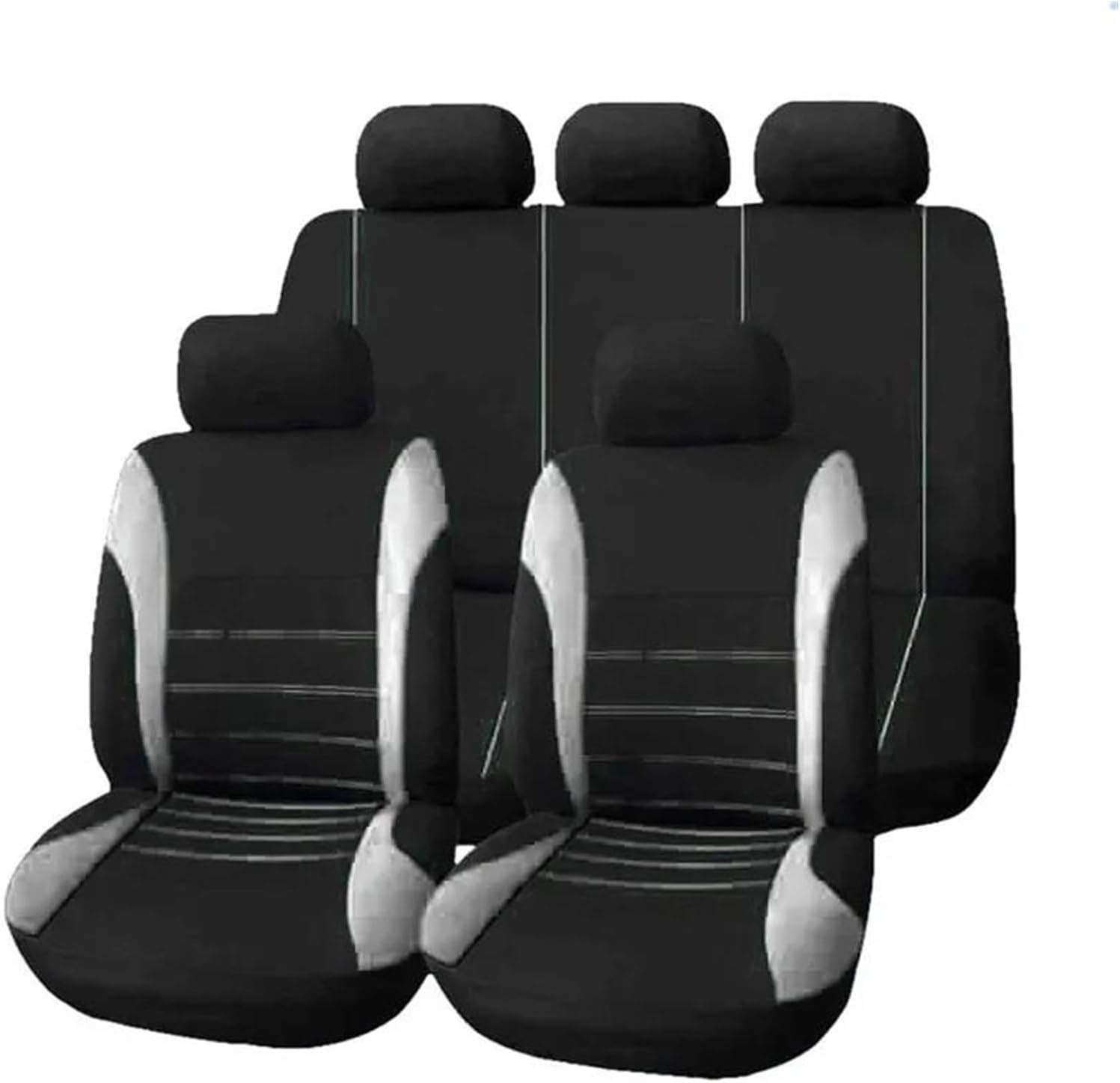 Generisch Autositzkissen Autositzbezug-Sets Autositzbezug-Schutz für Citroen für Berlingo für Elysee C2 C3 C4 für Picasso für Palla C4l C5 Ds5 Sitzbezüge für Nissan Qashqai(2) von Generisch