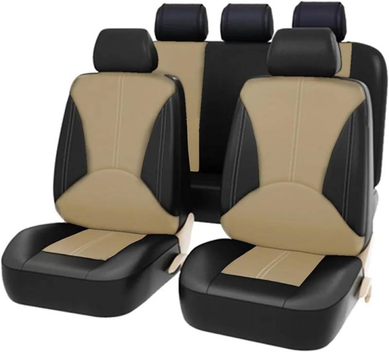 Generisch Autositzkissen Autositzbezug-Sets Bezüge für Nissan Altima Dualis für Juke für Frontier Fuga für Bluebird für Rogue für Navara Sitzbezüge für Nissan Qashqai(5) von Generisch