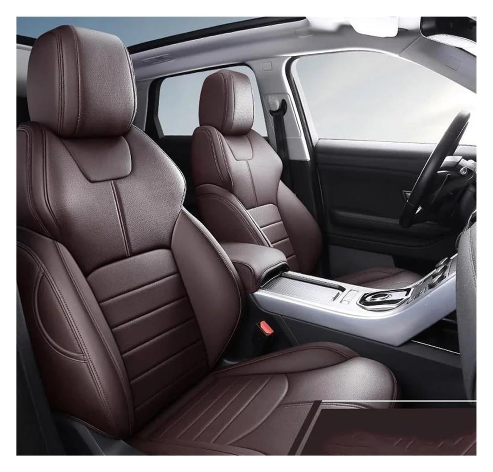Generisch Autositzkissen Autositzbezug-Sets für BMW X5 X2 X1 X3 X4 X6 X6M Z4 120I 125I 116 116I 118I 2 3 4 5 6 7 Serie Autositzbezug Sitzbezüge für Nissan Qashqai(10) von Generisch