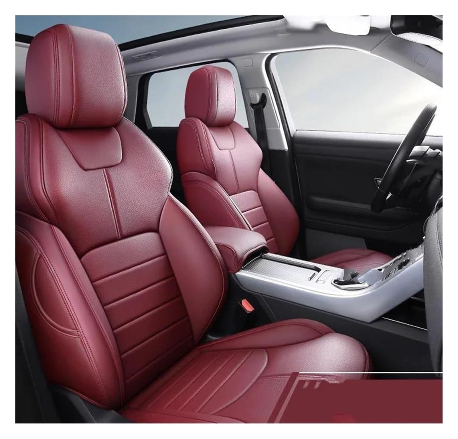 Generisch Autositzkissen Autositzbezug-Sets für BMW X5 X2 X1 X3 X4 X6 X6M Z4 120I 125I 116 116I 118I 2 3 4 5 6 7 Serie Autositzbezug Sitzbezüge für Nissan Qashqai(14) von Generisch
