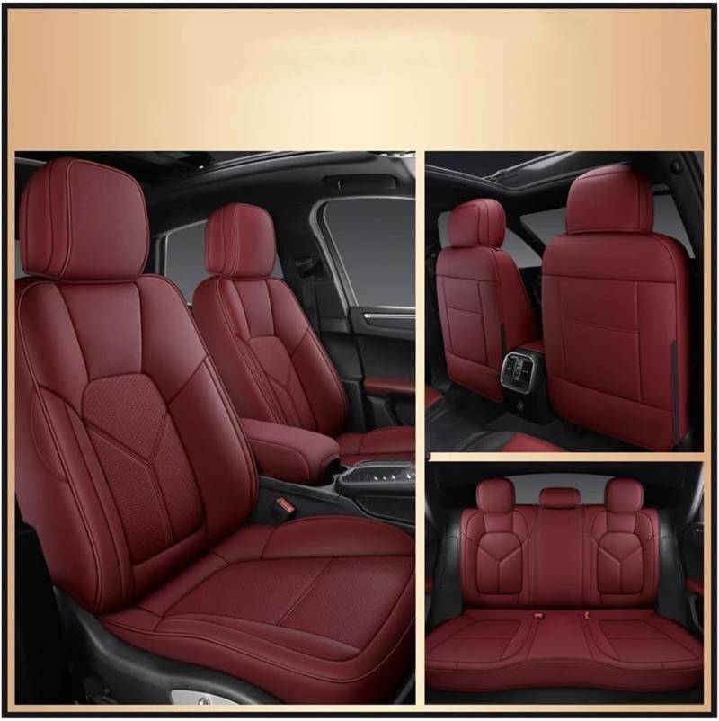 Generisch Autositzkissen Autositzbezug-Sets für Ford für Mondeo für Focus für Kuga für Fiesta für Mustang für Edge für Fusion für Explorer Sitzbezüge für Nissan Qashqai(6) von Generisch