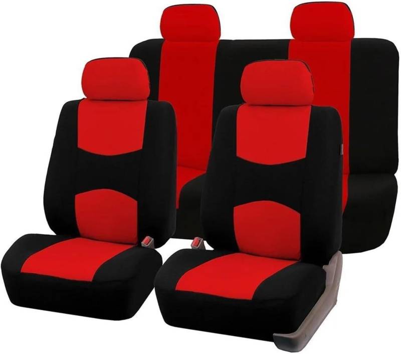 Generisch Autositzkissen Autositzbezug-Sets für Hyundaii, Santa, für Solaris, für Sonata, für Tucson 2007–2017, Autositzbezug-Innenausstattung Sitzbezüge für Nissan Qashqai(5) von Generisch