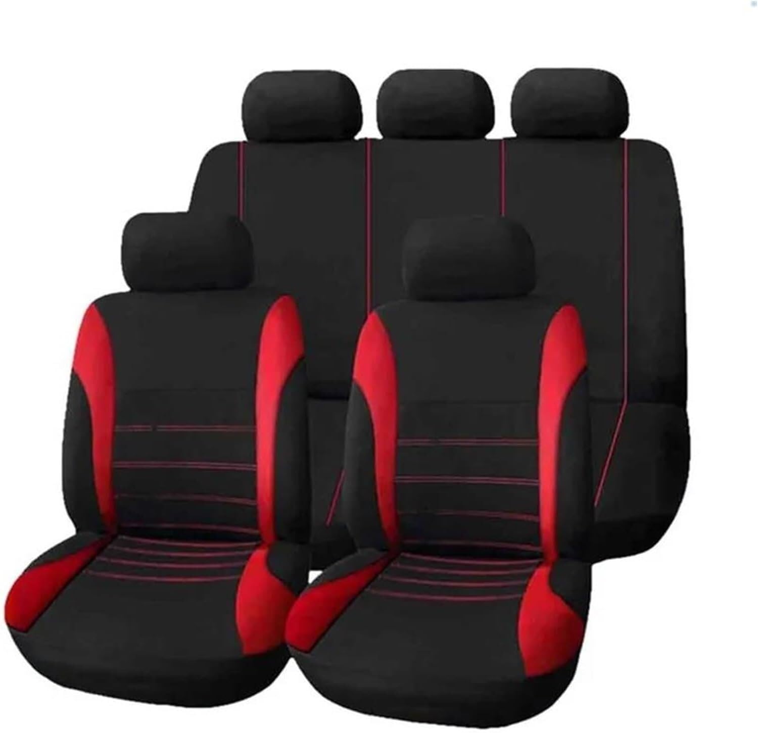 Generisch Autositzkissen Autositzbezug-Sets für Kia für Sportage für Rio 3/4 für Ceed für Sorento für Soul für Stonic für Venga Autositzbezug Sitzbezüge für Nissan Qashqai(5) von Generisch