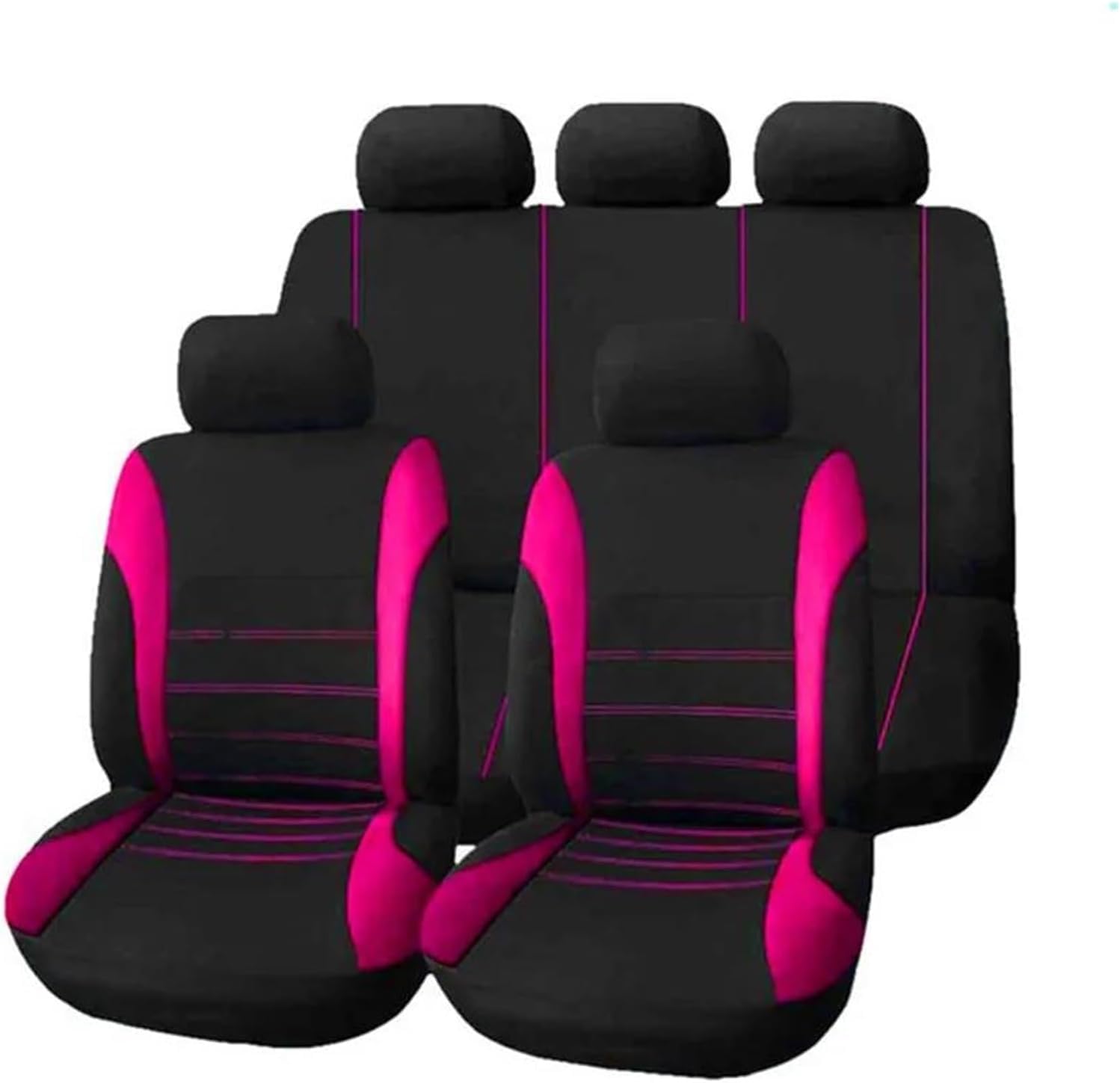 Generisch Autositzkissen Autositzbezug-Sets für Kia für Sportage für Rio 3/4 für Ceed für Sorento für Soul für Stonic für Venga Autositzbezug Sitzbezüge für Nissan Qashqai(6) von Generisch