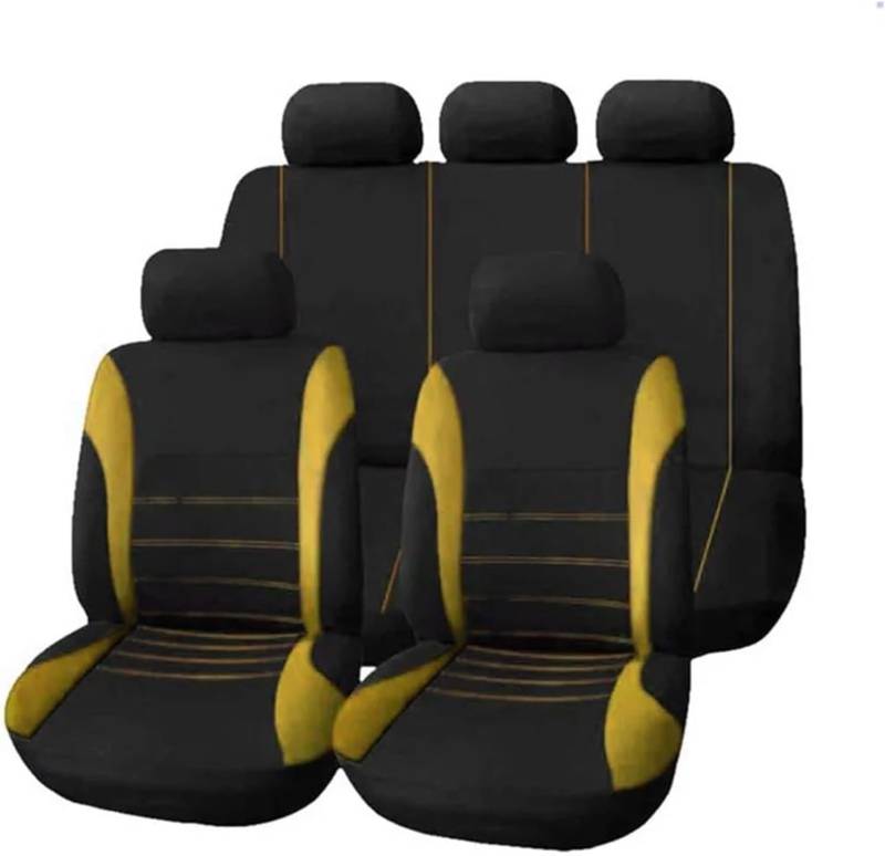 Generisch Autositzkissen Autositzbezug-Sets für Kia für Sportage für Rio 3/4 für Ceed für Sorento für Soul für Stonic für Venga Autositzbezug Sitzbezüge für Nissan Qashqai(7) von Generisch
