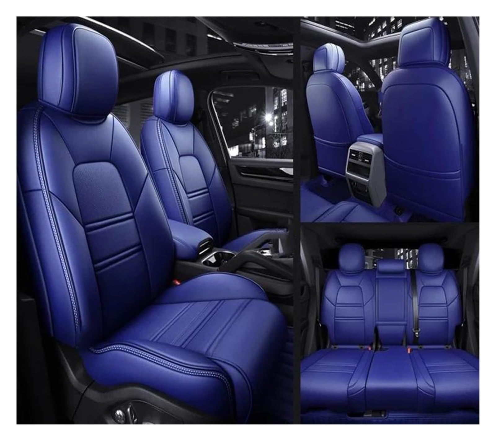 Generisch Autositzkissen Autositzbezug-Sets für Subaru für Impreza für Outback für Legacy für Forester Innenausstattung Autositzbezüge Sitzbezüge für Nissan Qashqai(2) von Generisch