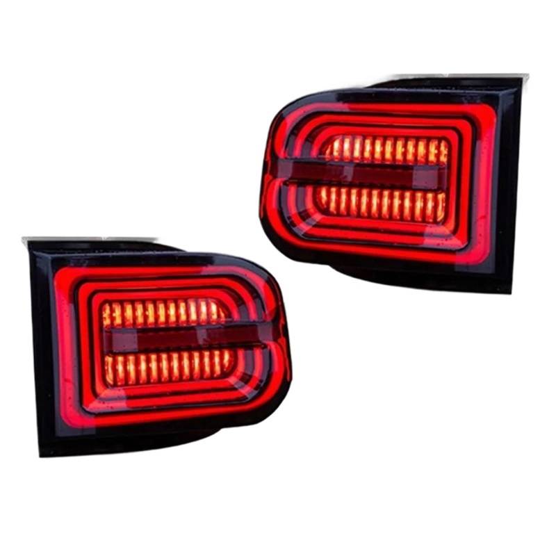 Generisch Bremslicht 2PCS Rücklichter Für Toyota FJ Für Cruiser Rücklicht 2007-2015 Rücklicht Montage Kfz-Rücklichtbaugruppen von Generisch