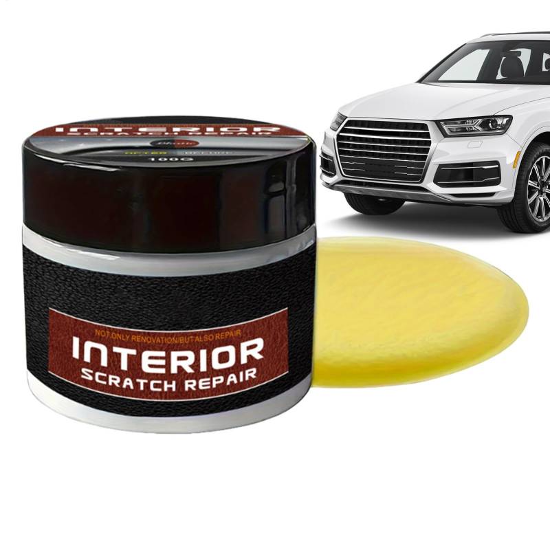 Generisch Das Dashboard -Restaurator für Autos Innenräume - Auto -Innenausstattung, UV -Schutz Armaturenbrettkratzerreparatur -Kit - tragbares Kratzerreparaturwachs für das Innenraum des Autos von Generisch