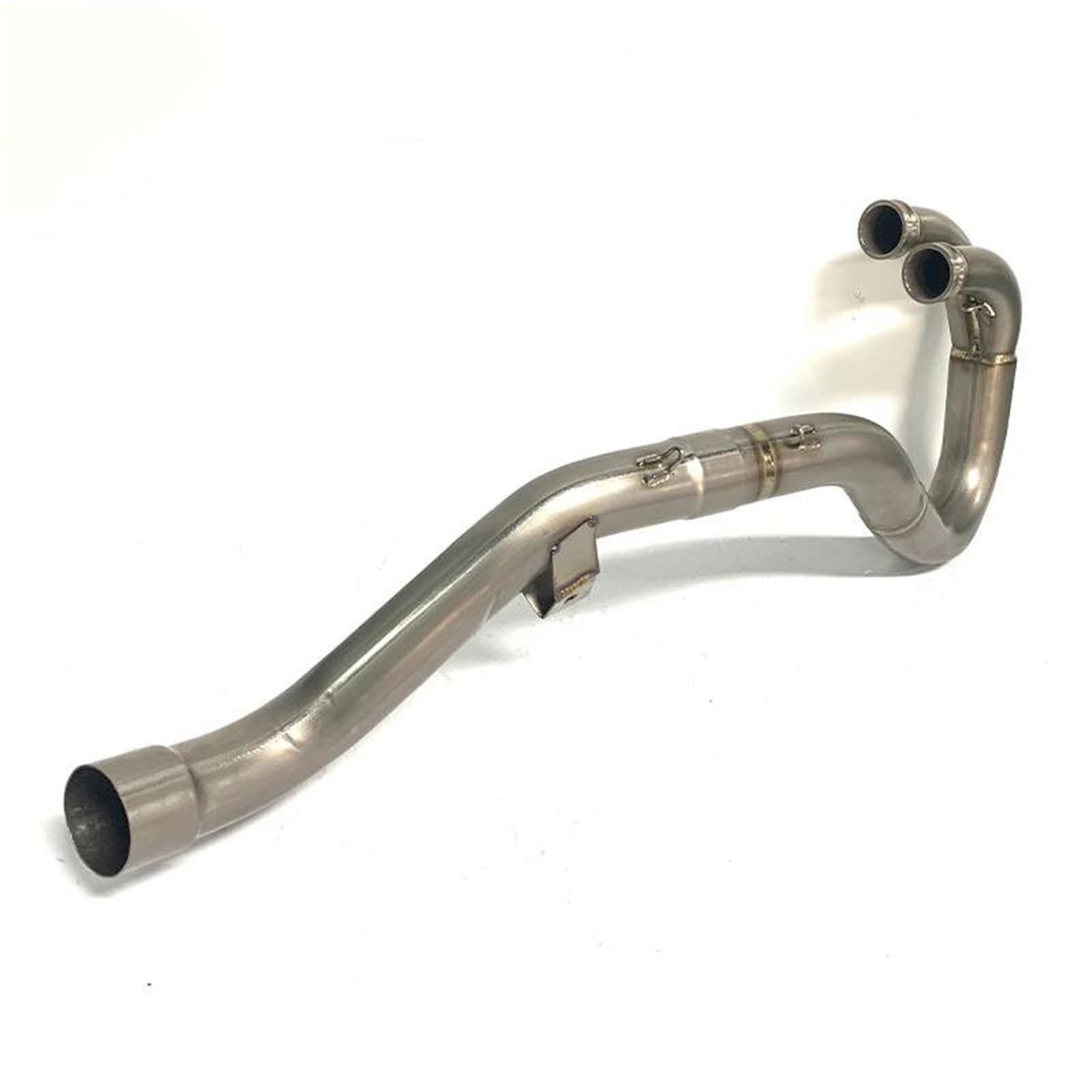 Generisch Endrohr 50 Mm Motorrad-Viertakt-Vorderauspuffrohr Passend Für 525EXC 400EXC 450EXC 04–07 250EXC 540SXS 2004(Style 3 Aluminum Alloy) von Generisch