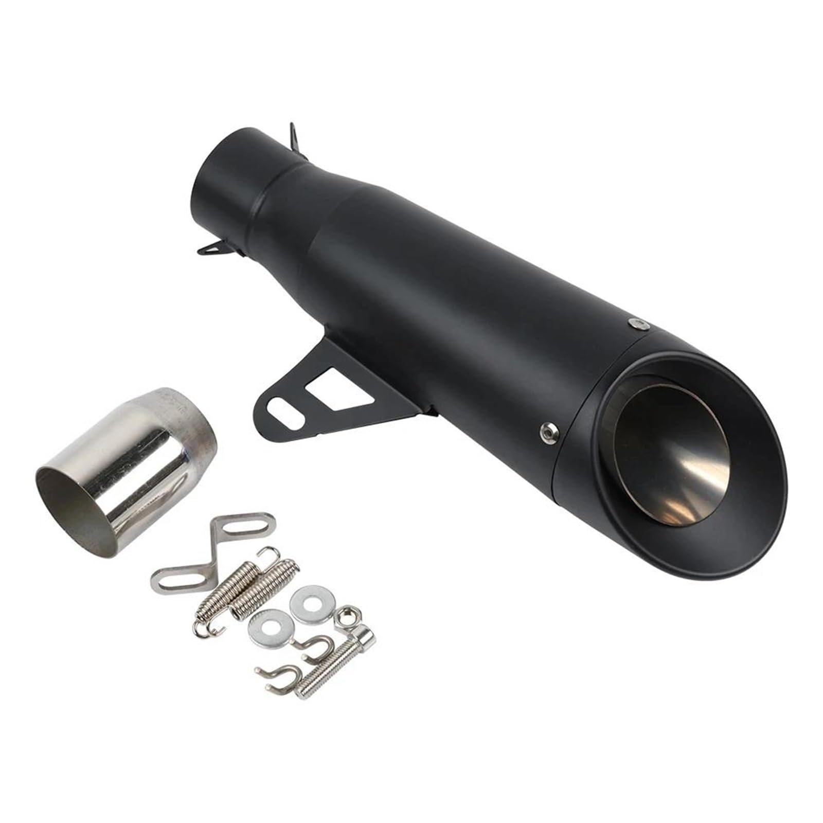 Generisch Endrohr 51 Mm Motorradzubehör Abgasanlage Modifikation Schalldämpferteile Für Y&amaha YZF R6 R3 R25 MT07 MT09 MT03(Style 3) von Generisch