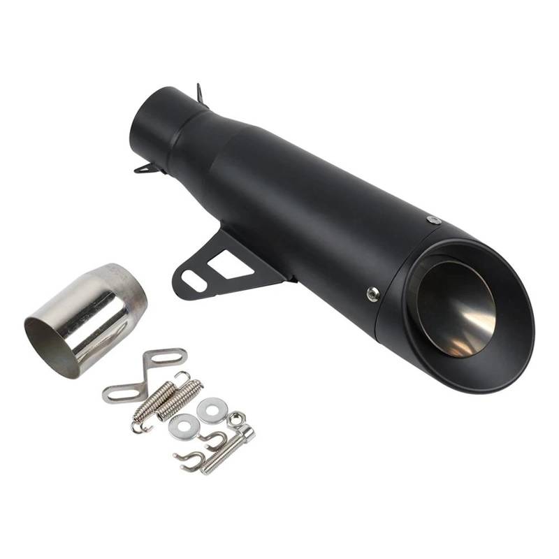 Generisch Endrohr 51 Mm Motorradzubehör Abgasanlage Modifikation Schalldämpferteile Für Y&amaha YZF R6 R3 R25 MT07 MT09 MT03(Style 3) von Generisch