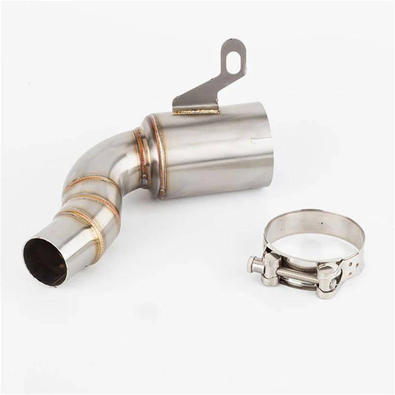 Generisch Endrohr Auspuff 45mm Center Connector Ellenbogen Fallrohr Verteiler Für RC Für Duke 125 250 390 ADV Advanture 2020 2021 2022 2023 von Generisch