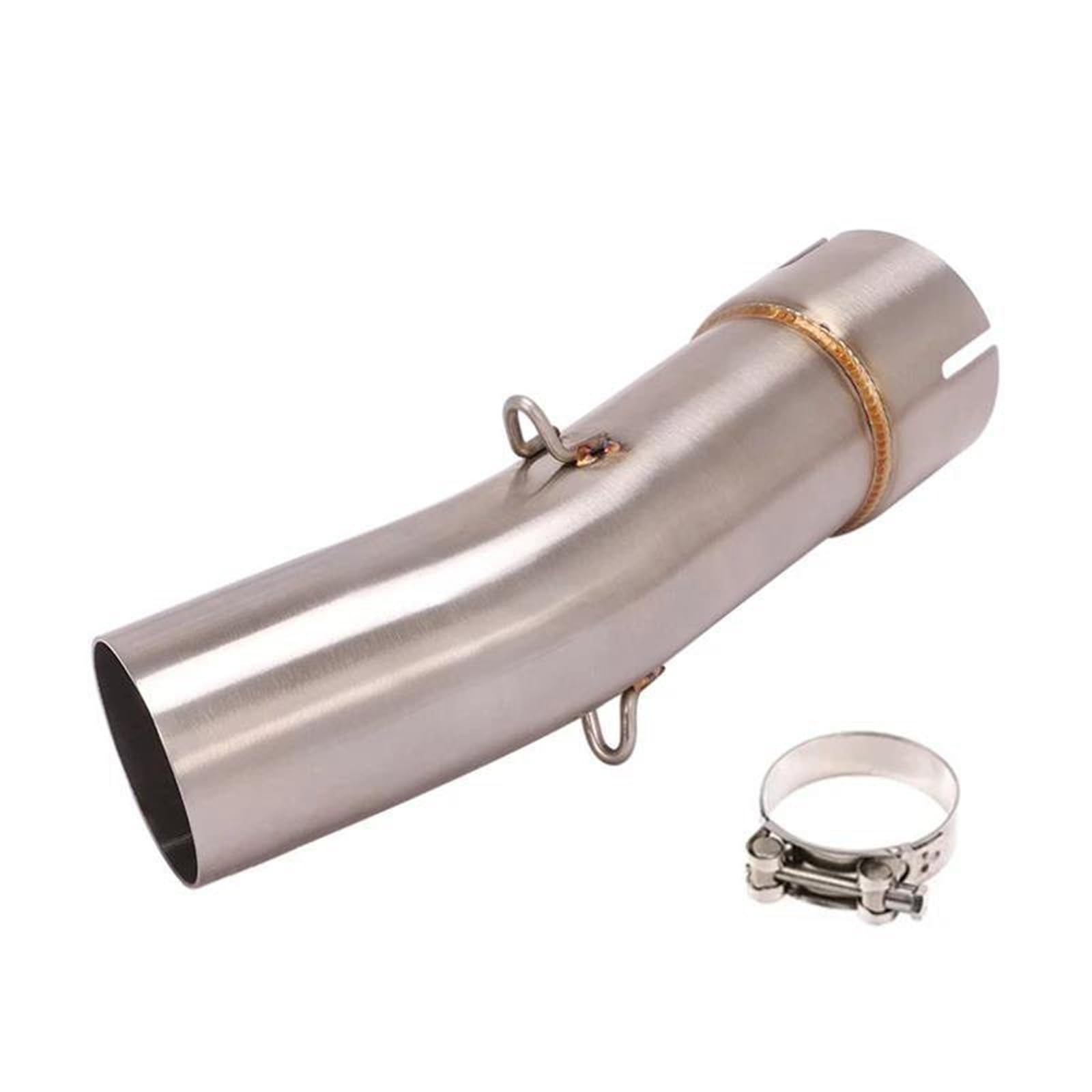 Generisch Endrohr Motorrad-Auspuff-Endrohr Mittleres Verbindungsrohr 51 Mm Schalldämpfer Passend Für Suzuki SV650 SV650X SV650S 2003–2015 Generisch Endrohr Motorrad-Auspuff-Endrohr Mittleres Verbindungsrohr 51 Mm Schalldämpfer Passend Für Suzuki SV650 SV650X SV650S 2003–2015 von Generisch