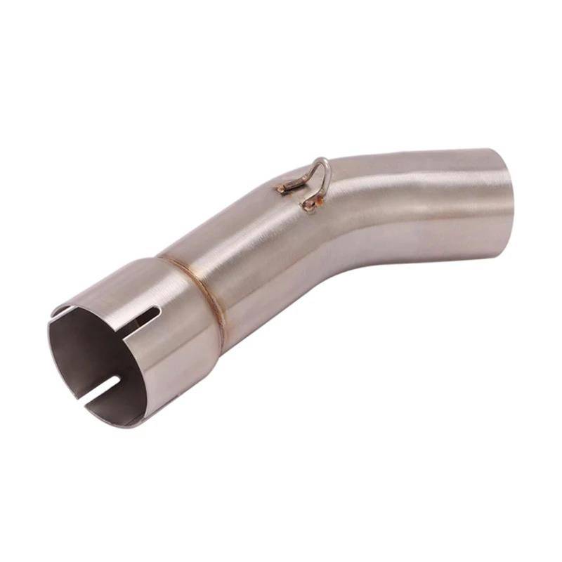 Generisch Endrohr Motorrad Auspuff Mittelteil Verbindungsrohr 51mm Schalldämpfer Slip-On Für Suzuki SV650 SV 650 SV650X 2003-2015 von Generisch