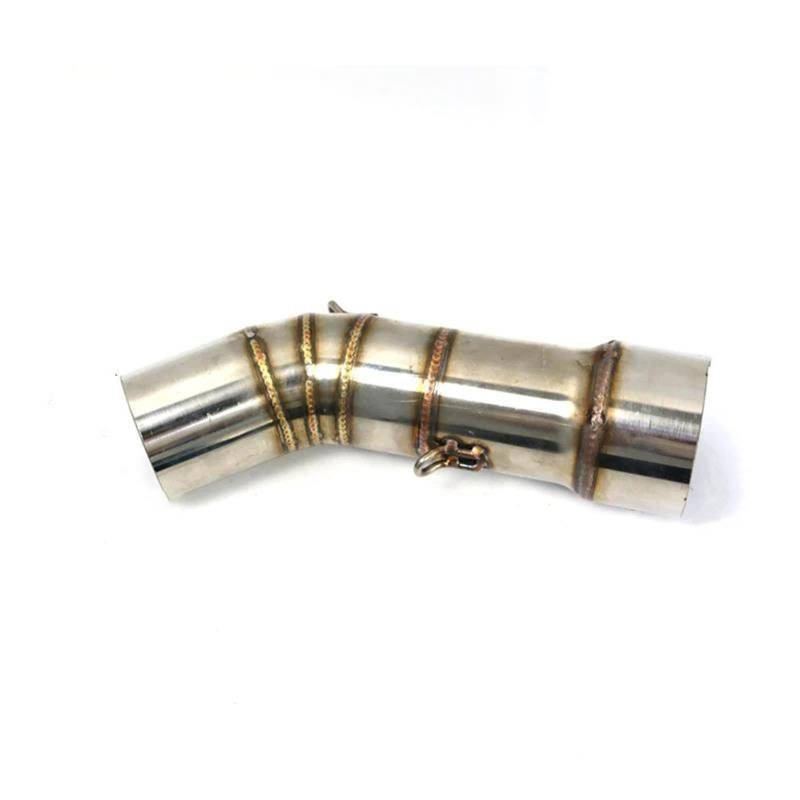 Generisch Endrohr Motorrad-Auspuffrohr Mittelteil Auspuff Schalldämpfer Modifikation 51mm 60mm Für Ducati Für Diavel 1200(51mm) von Generisch