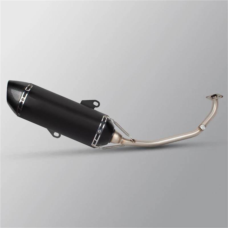 Generisch Endrohr Motorrad Kompletter Satz Auspuffrohrmodifikation Vordere Pleuelstange Passend Für PCX125 PCX150 PCX160 PCX 125 150 160 von Generisch