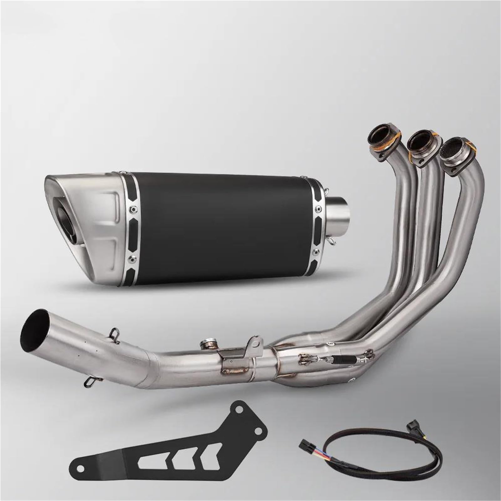 Generisch Endrohr Motorrad Schalldämpfer Auspuffrohr Auspuff Schalldämpfer Auspuffrohr Für Y&amaha MT09 MT09SP FZ09 2021 2022 2023(Style 1) von Generisch