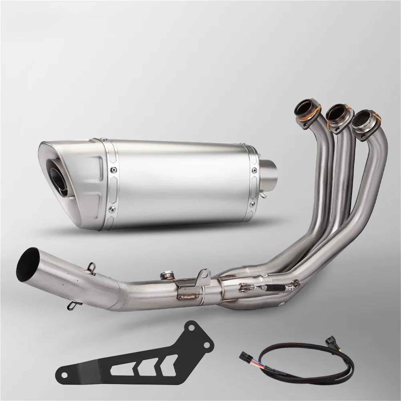 Generisch Endrohr Motorrad Schalldämpfer Auspuffrohr Auspuff Schalldämpfer Auspuffrohr Für Y&amaha MT09 MT09SP FZ09 2021 2022 2023(Style 2) von Generisch