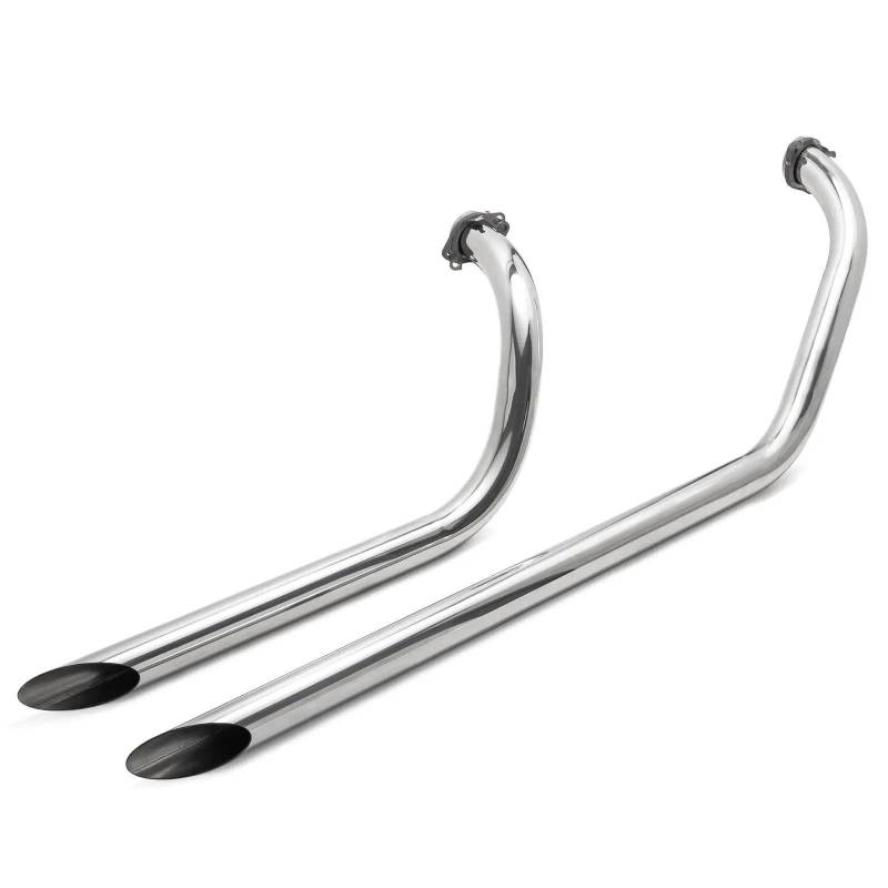 Generisch Endrohr Motorrad-Vollauspuffer-Dragpipe-Kit Aus Edelstahl Für Suzuki Für Boulevard VZR1800 M109R 2006-2023 von Generisch