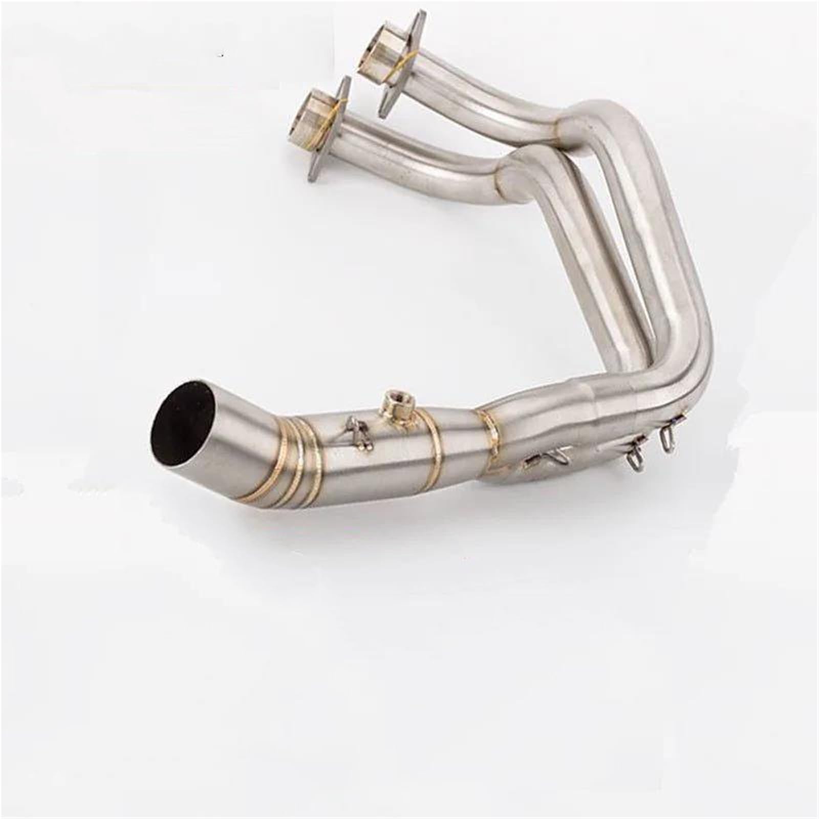 Generisch Endrohr Motorrad Zubehör Auspuff Schalldämpfer Vorderrohr Slip-On Schalldämpfer Auspuff Für Y&amaha MT-07 MT07 2014-2021 FZ07 XSR700 Generisch Endrohr Motorrad Zubehör Auspuff Schalldämpfer Vorderrohr Slip-On Schalldämpfer Auspuff Für Y&amaha MT-07 MT07 2014-2021 FZ07 XSR700 von Generisch