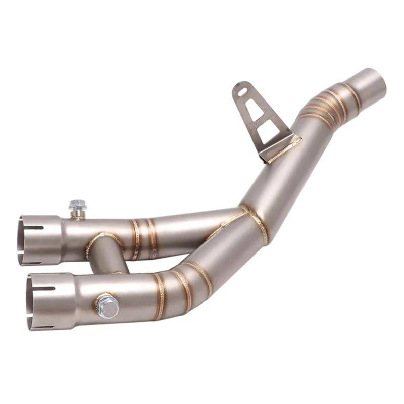 Generisch Endrohr Motorradauspuff Mittelrohranschluss Original Schalldämpferhülse Passend Für Y&amaha YZF-R1 R1 R1M MT10 MT-10 2015-2022 von Generisch
