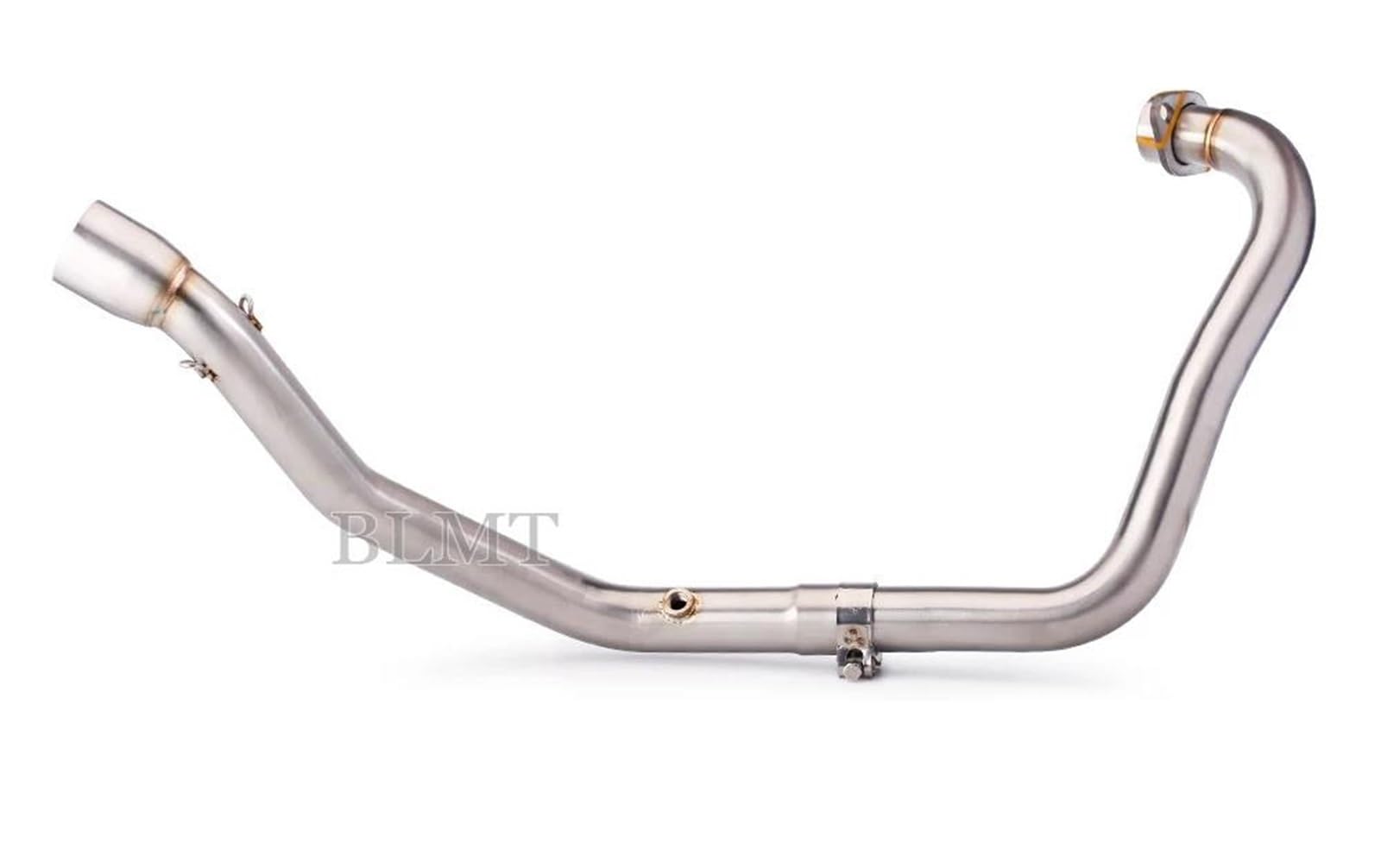 Generisch Endrohr Motorradauspuff Schalldämpfer Motorrad Vorderrohr Mittelverbindungsrohr Passend Für Suzuki Für GIXXER 250 250 SF250(Style 1) von Generisch