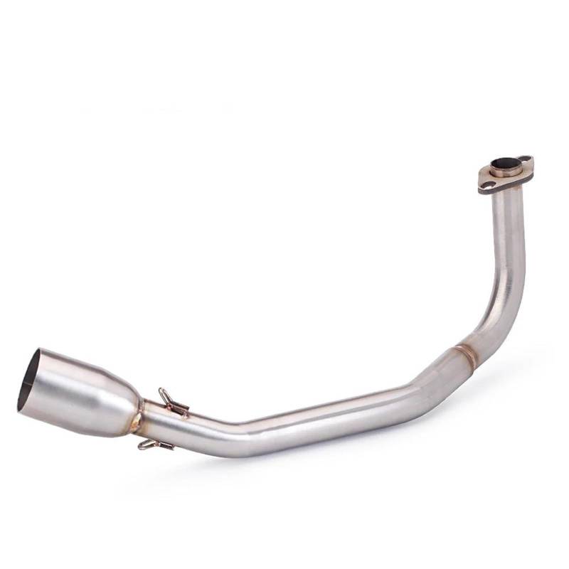 Generisch Endrohr Motorradauspuffanlage Edelstahl Front Link 51mm Für PCX125 PCX150 PCX160 PCX 125 150 160 2018-2025(Style 3 2018-2020) von Generisch