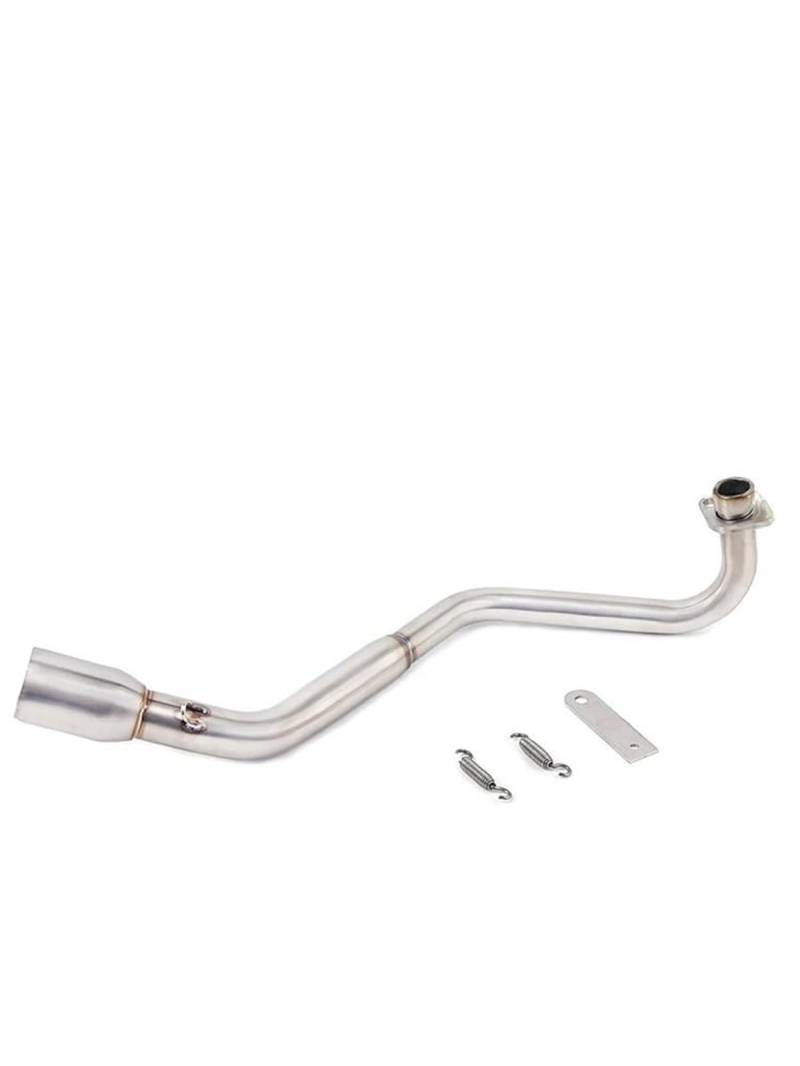 Generisch Endrohr Motorradauspuffanlage Rohrverbindung Schalldämpfer Slip-On-Typ Für GROM M3 MSX 125 MSX125 2013-2019 von Generisch