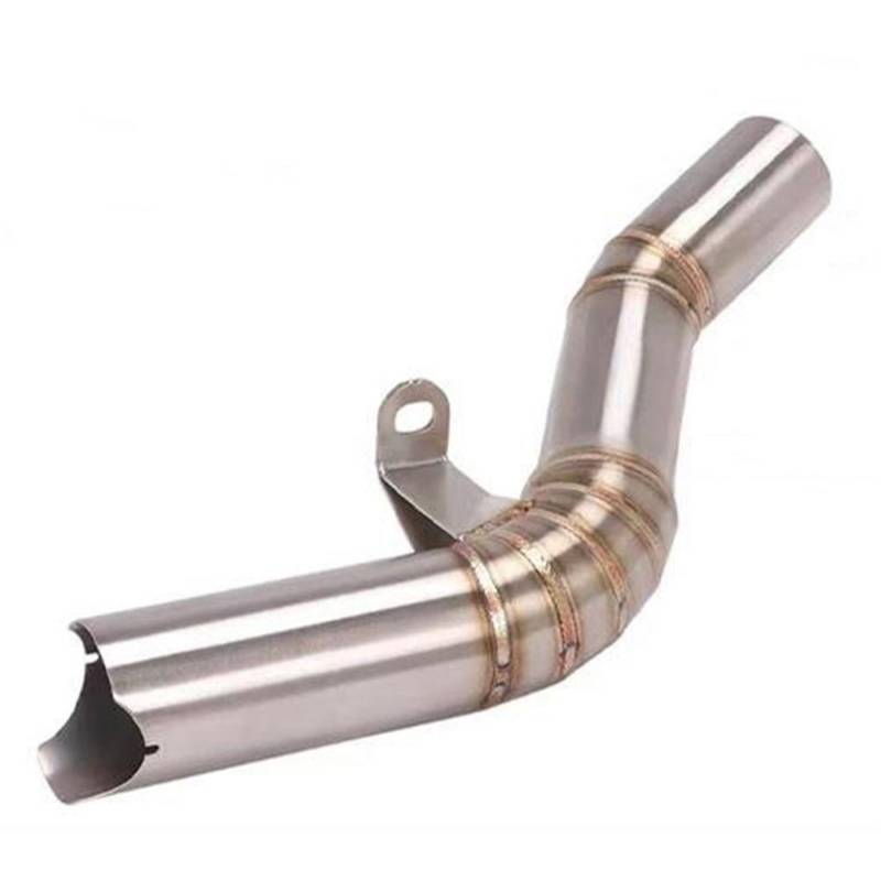 Generisch Endrohr Motorradauspuffrohr Mittelrohranschluss Schalldämpfer Passend Für Suzuki GSXR 600 750 K8 K9 L1 GSXR750 600 2008-2010 von Generisch