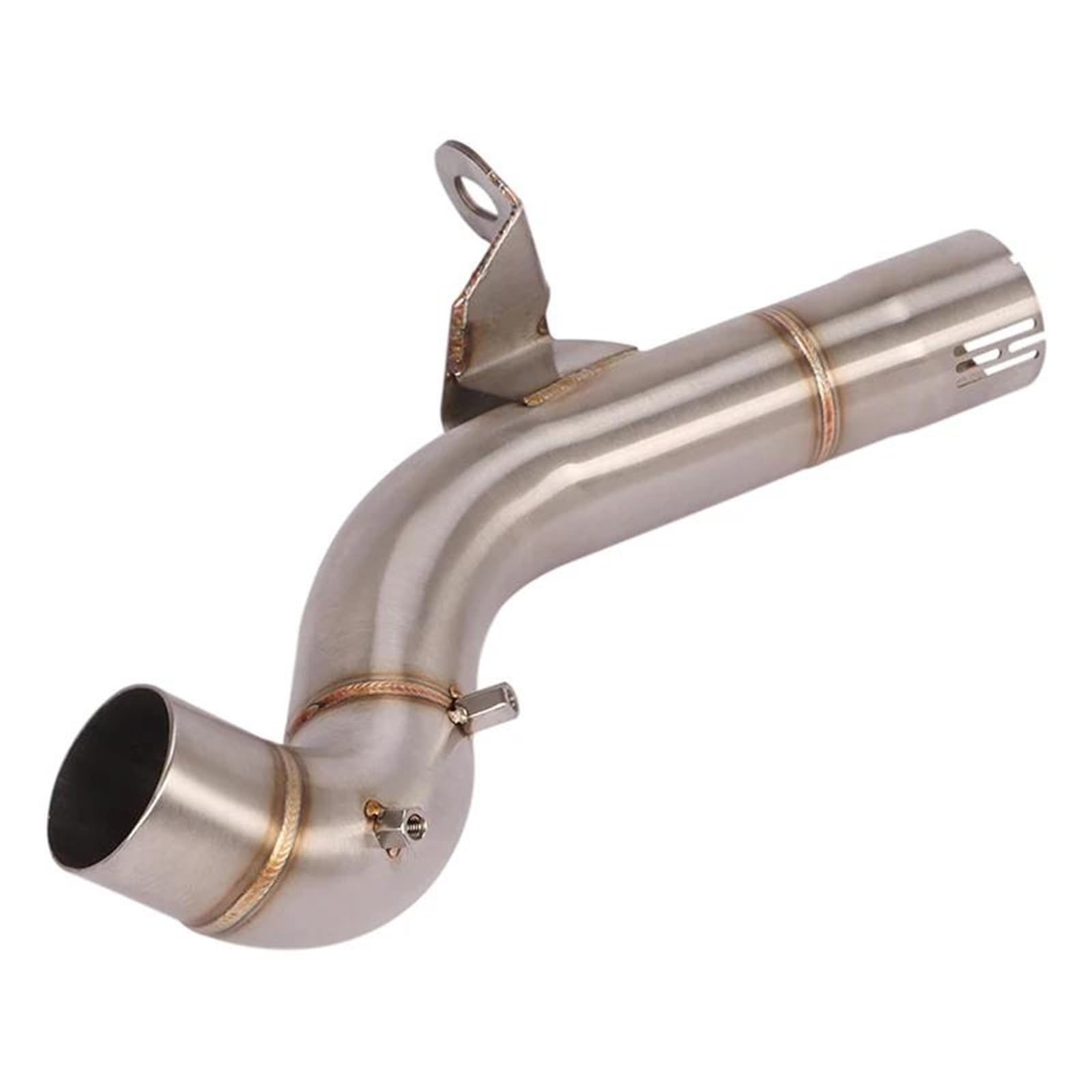 Generisch Endrohr Motorradauspuffrohr Mittelverbindungsrohr Mit Schalldämpfer Passend Für B&MW F750GS F750 750 F850GS ADV F850 2018-2021(Style 1) von Generisch