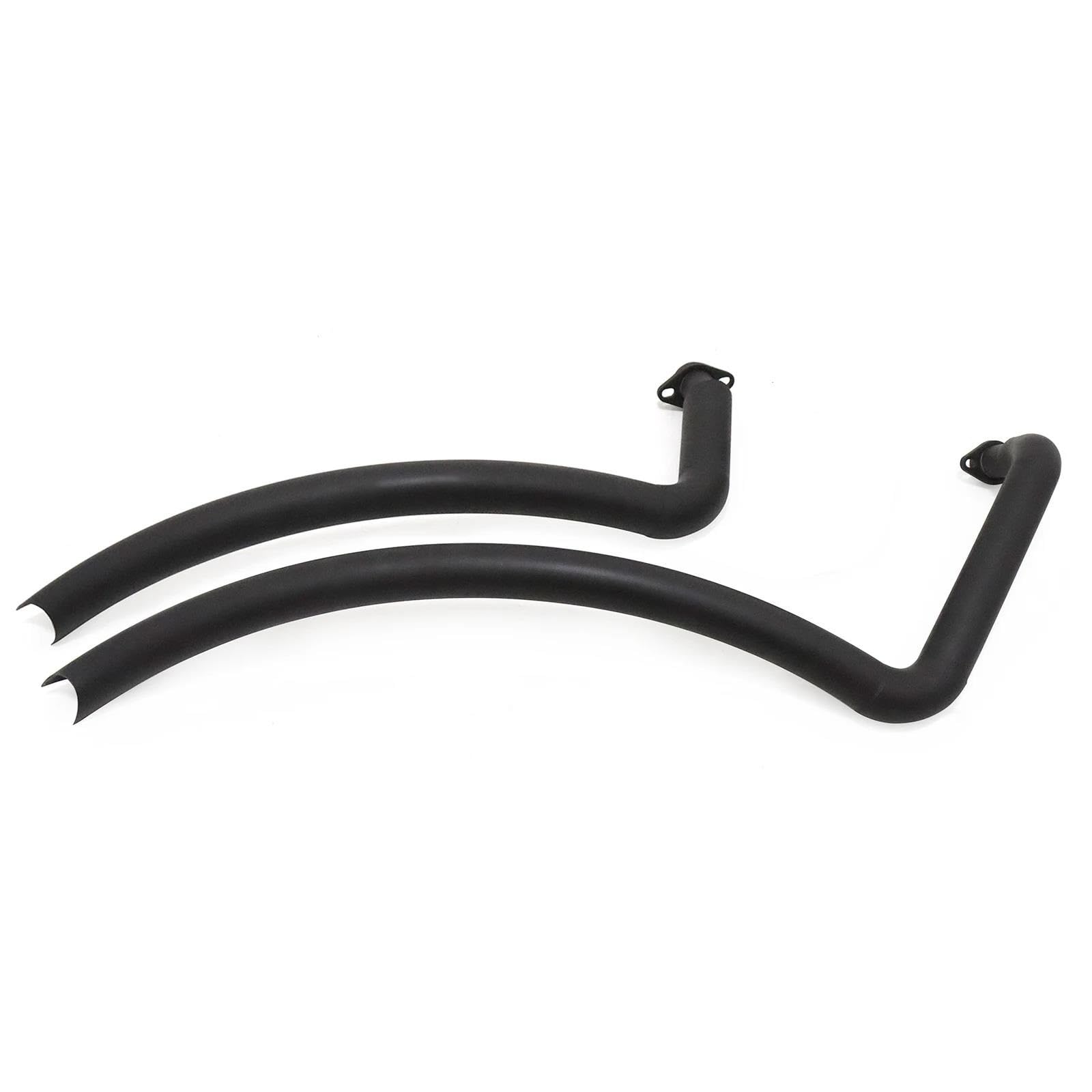 Generisch Endrohr Motorradteile Auspuffrohr Mit Schalldämpfer Schalldämpfer Schallwand Für Kawasaki Für Vulcan 900 S EN900 VN900 S900(Style 2) von Generisch