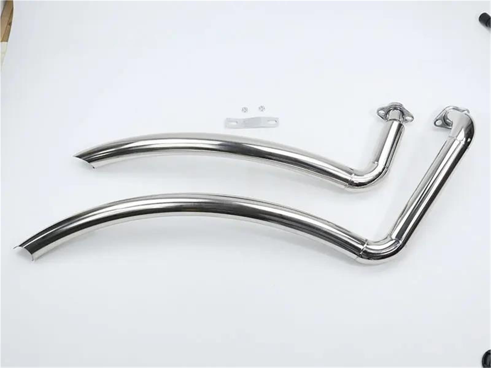 Generisch Endrohr Motorradteile Auspuffrohr Mit Schalldämpfer Schalldämpfer Schallwand Für Kawasaki Für Vulcan 900 S EN900 VN900 S900(Style 2) von Generisch