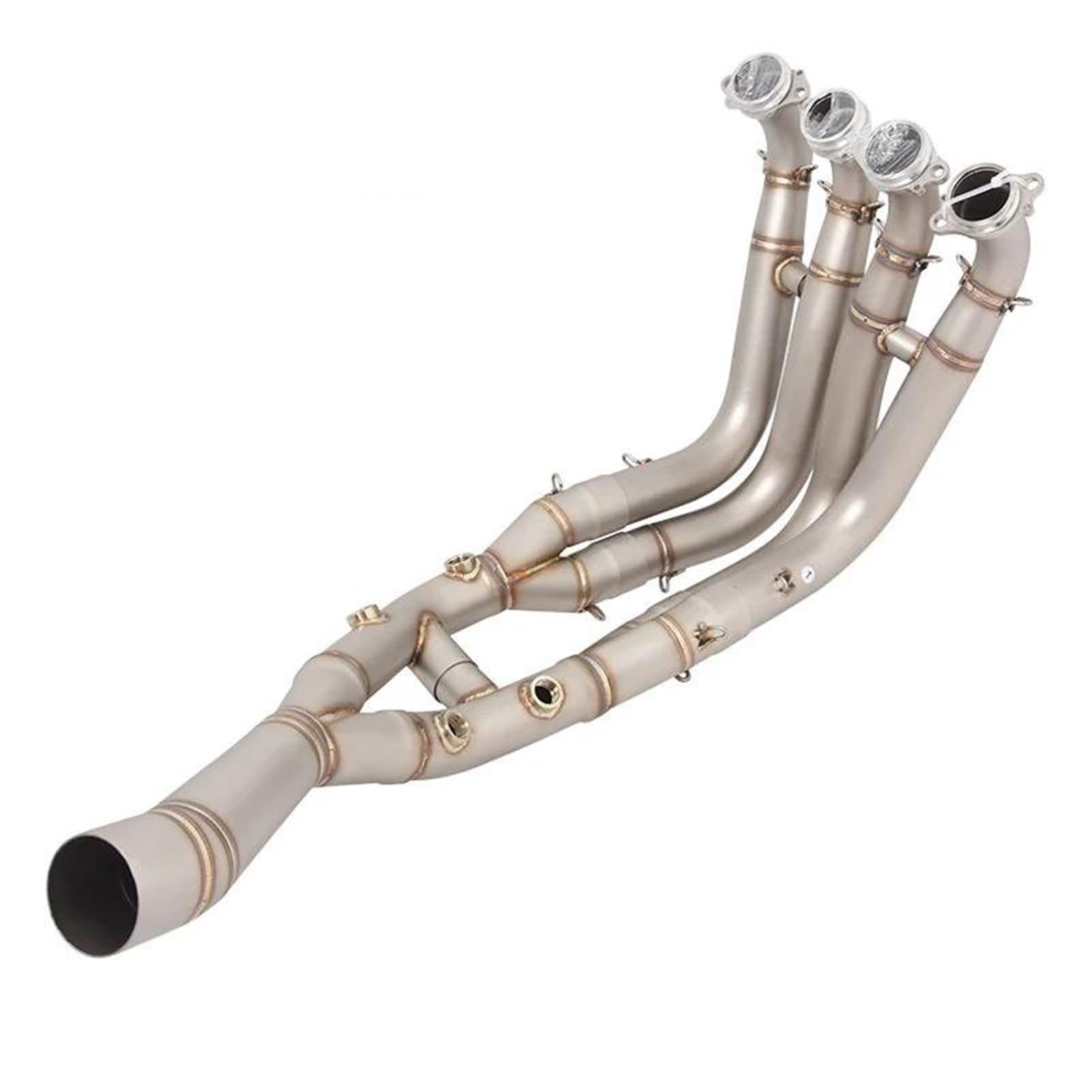 Generisch Endrohr Motorradzubehör Auspuffanlage Mittelverbindungsrohr 60mm Schalldämpfer Für B&MW S1000R S1000RR 2019-2024 Generisch Endrohr Motorradzubehör Auspuffanlage Mittelverbindungsrohr 60mm Schalldämpfer Für B&MW S1000R S1000RR 2019-2024 von Generisch