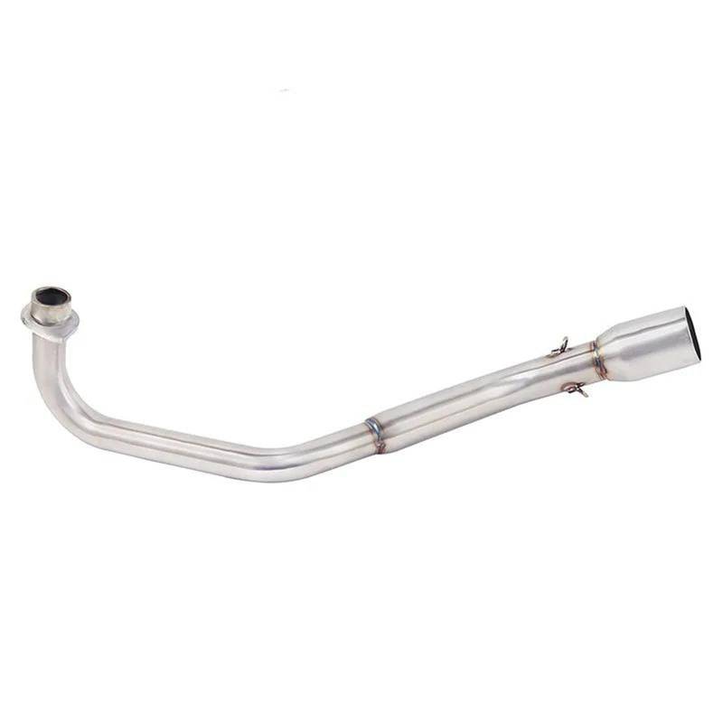 Generisch Endrohr Motorradzubehör Auspuffschalldämpfer Mittelrohr Slip-On-Typ Passend Für GROM M3 MSX 125 MSX125 2013-2019 von Generisch