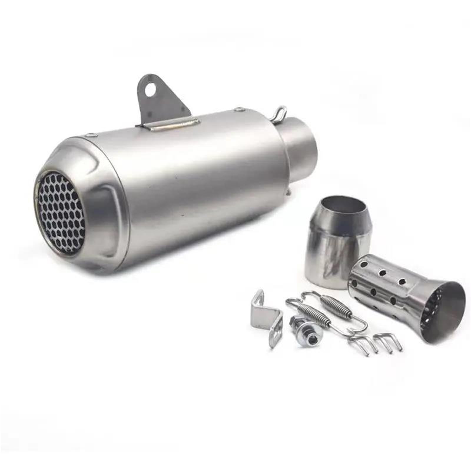 Generisch Endrohr Motorradzubehörsystem Auspuff Modifiziertes Auspuffrohr 51 Mm Für Y&amaha R3 R6 FZ6 MT07 MT09(Style 3) von Generisch