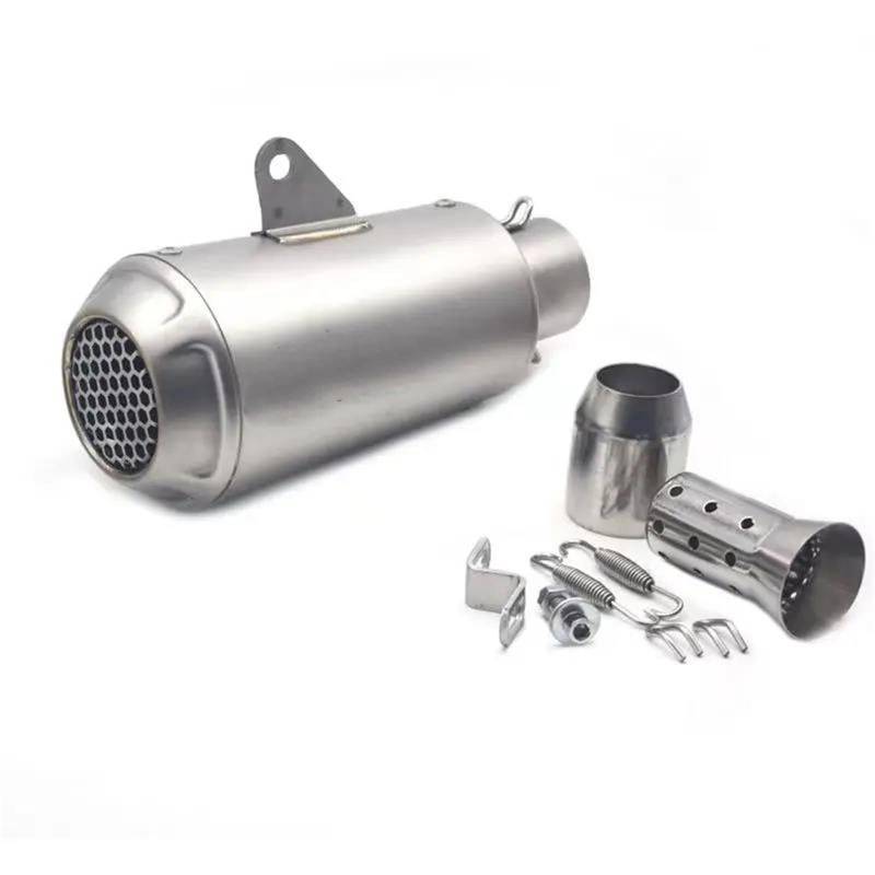 Generisch Endrohr Motorradzubehörsystem Auspuff Modifiziertes Auspuffrohr 51 Mm Für Y&amaha R3 R6 FZ6 MT07 MT09(Style 3) von Generisch