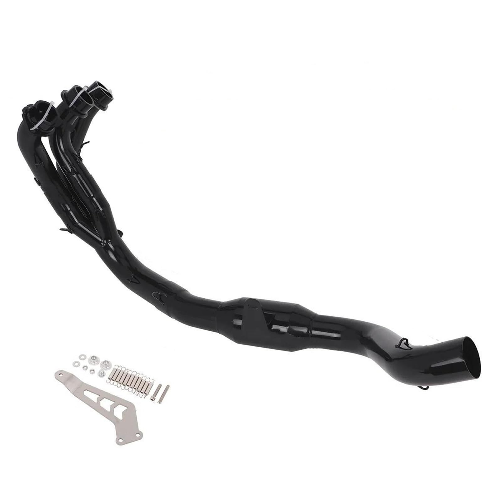 Generisch Endrohr Slip-on Motorrad Auspuffrohr 51mm Schalldämpfer Front Anschlussrohr Für Y&amaha MT09 FZ09 XSR900 FJ09 2021-2024 Generisch Endrohr Slip-on Motorrad Auspuffrohr 51mm Schalldämpfer Front Anschlussrohr Für Y&amaha MT09 FZ09 XSR900 FJ09 2021-2024 von Generisch
