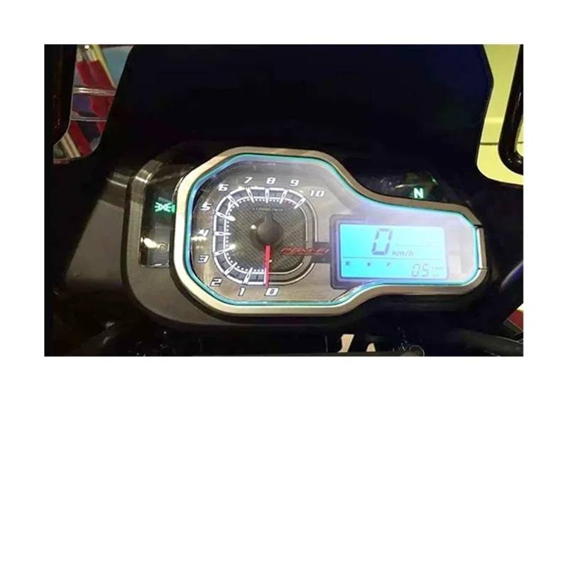 Generisch Motorrad Instrumentenfolie Für CB190X Motorrad Zubehör Motorrad Schutz Instrument Film Bildschirm Dashboard Instrument Rahmen Screen Protector(3 Set) von Generisch